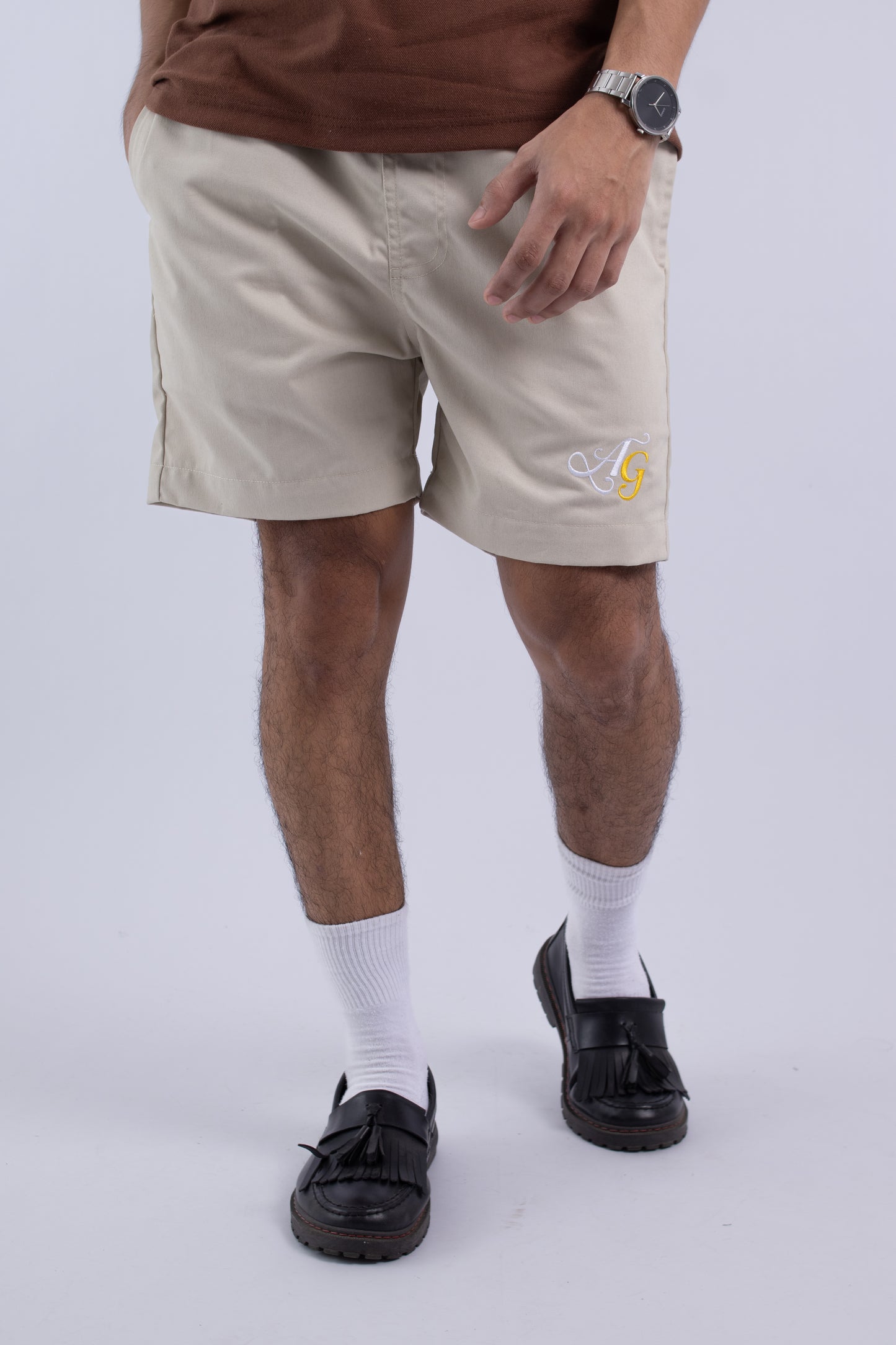 (Copy) (Copy) 3 pocket cursive embro on cream