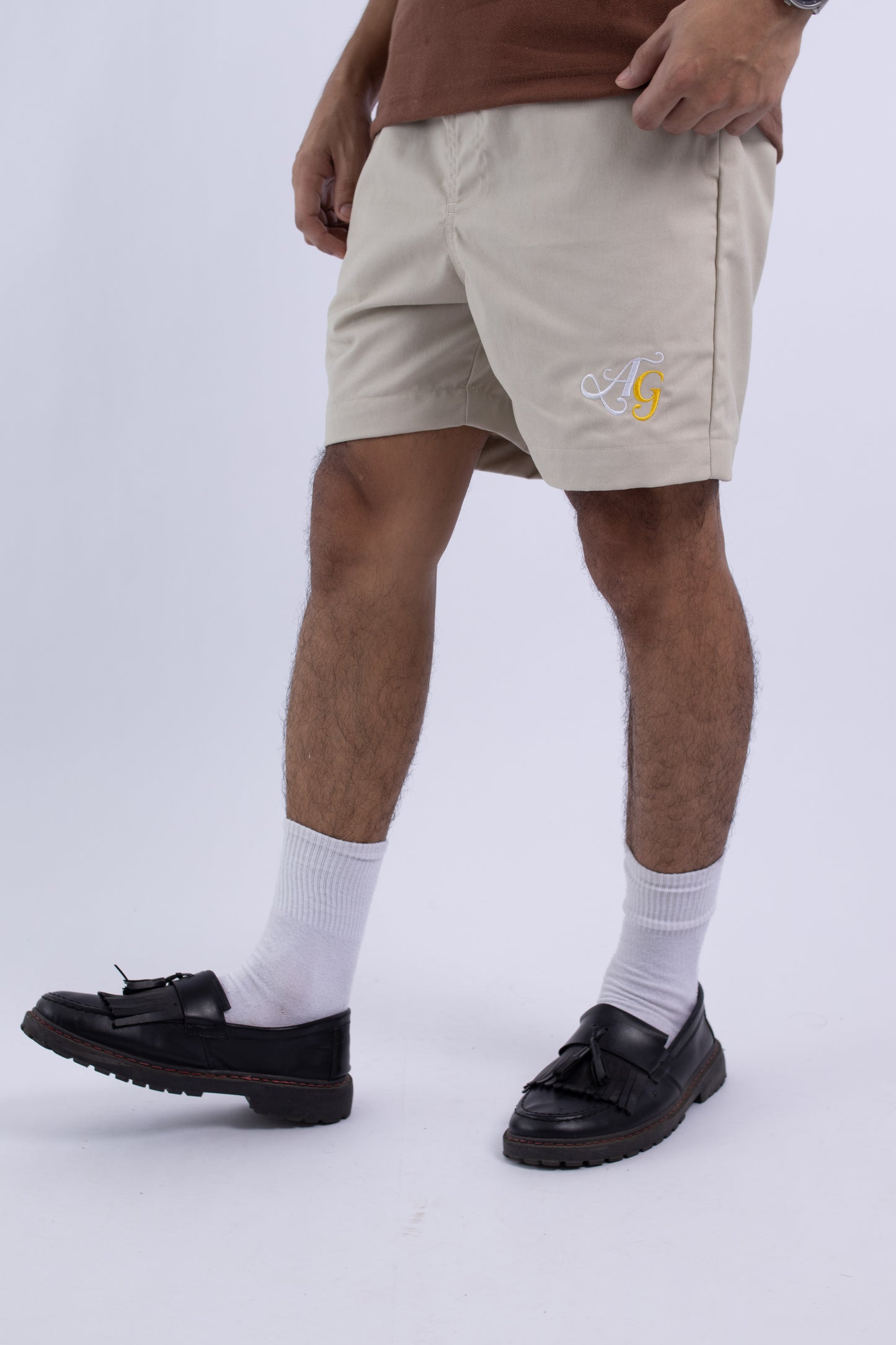 (Copy) (Copy) 3 pocket cursive embro on cream