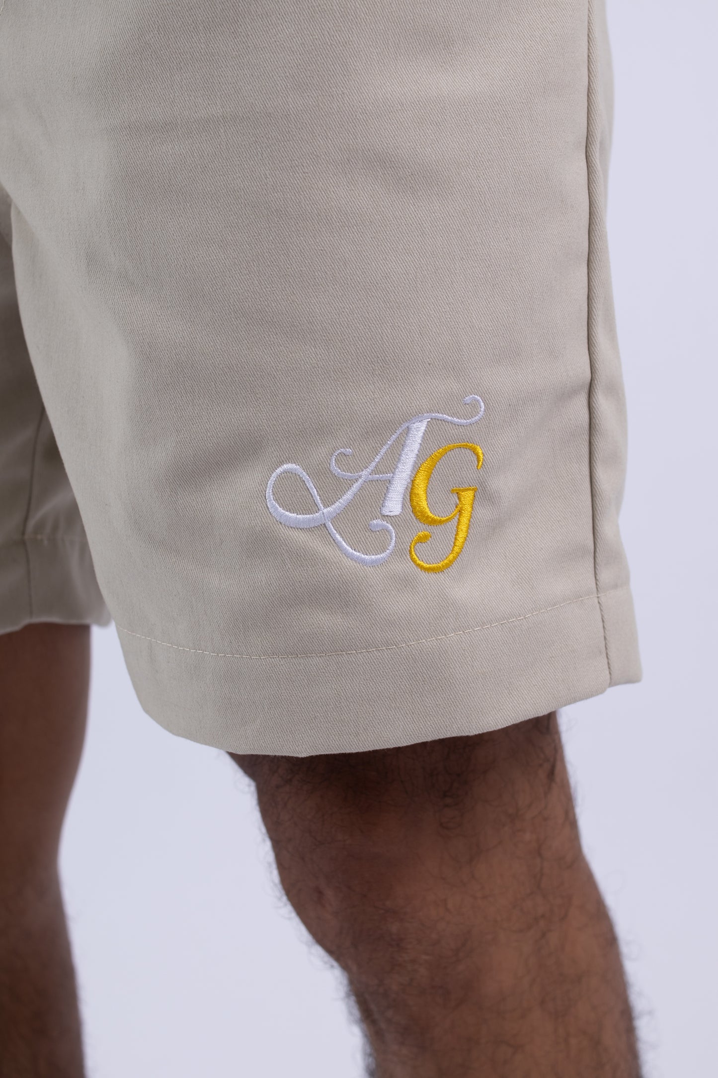 (Copy) (Copy) 3 pocket cursive embro on cream