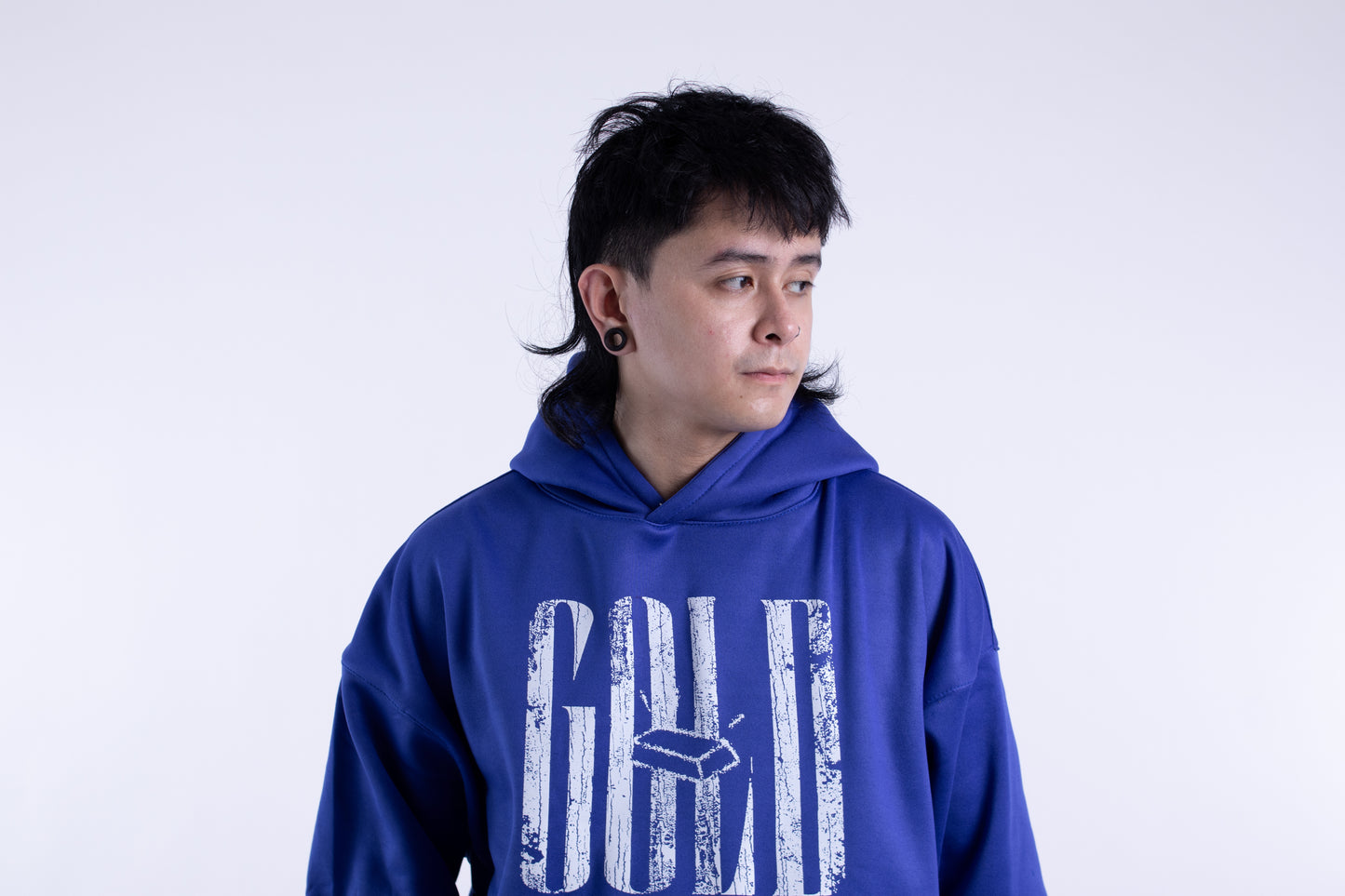Alwaysgold Never Fades Hoodie on ROYAL BLUE