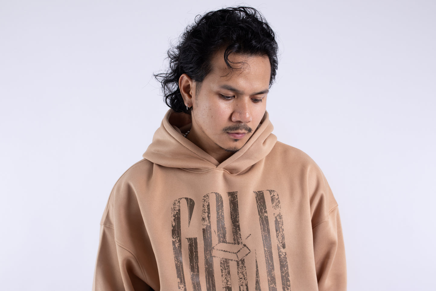Alwaysgold Never Fades Hoodie on KHAKI