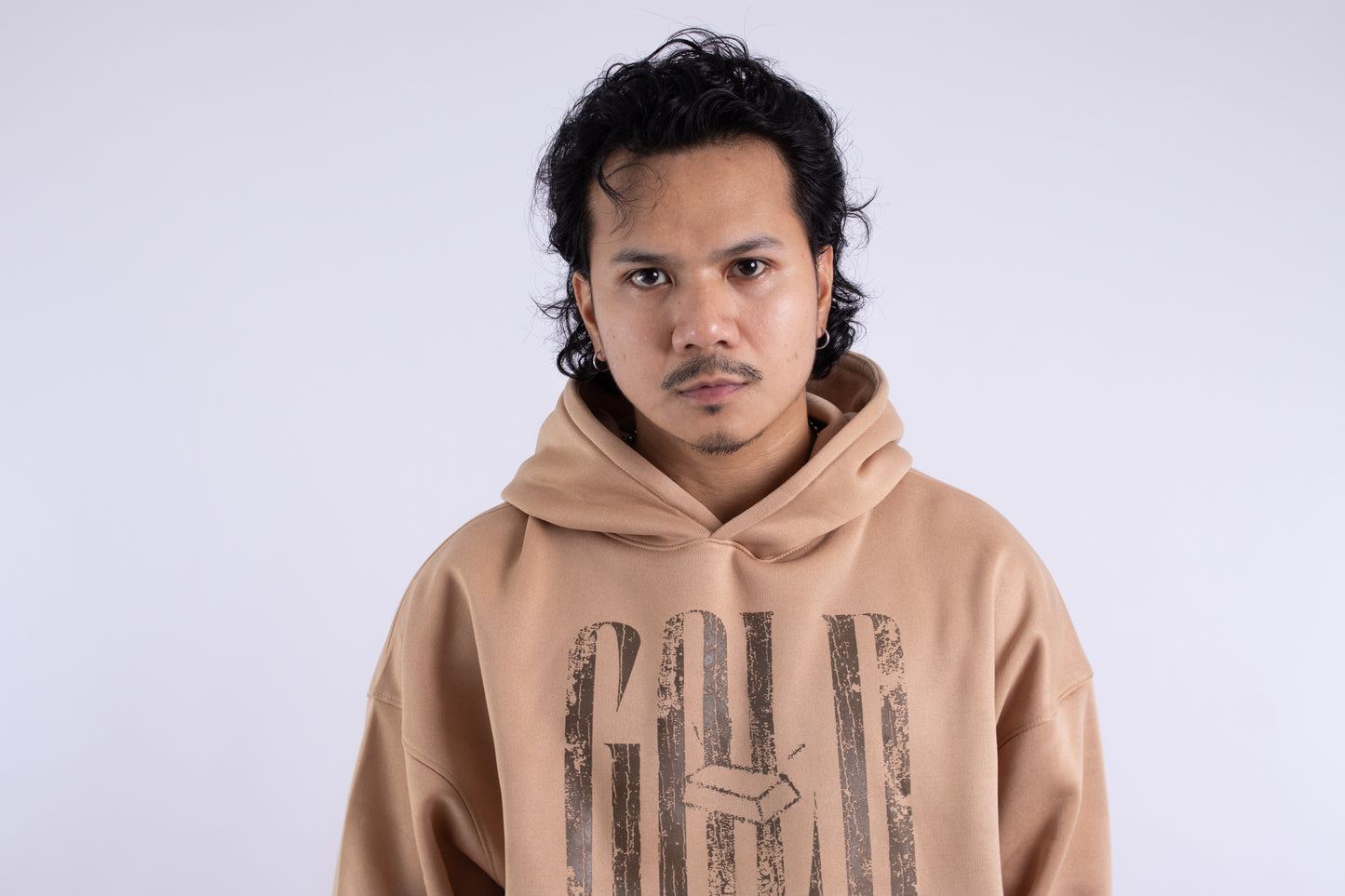 Alwaysgold Never Fades Hoodie on KHAKI